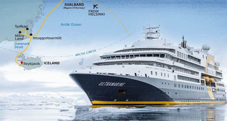 北京到北极三岛旅游19日游,海洋无极号夸克,北极邮轮 ·北极三岛+北欧三国深度纯玩报价