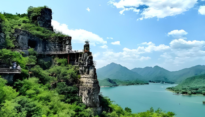 北京易水湖旅游3日游 易水湖游船,太行水镇,狼牙山深度旅游